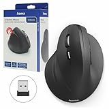 Hama kabellose Maus für Linkshänder ergonomisch EMW-500L (Wireless...