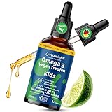 VitaminFit Omega-3 Tropfen für Kinder – Pflanzliches Algenöl mit DHA &...