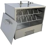 Jaeger Räuchereiprodukte | Räucherofen Edelstahl TROS 33 33x41x30 cm mit...