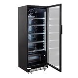GastroHero Getränkekühlschrank GK-360BB | 360 L | Flaschenkühlschrank...