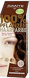 SANTE Naturkosmetik Pflanzen-Haarfarbe Pulver maronenbraun, Satter...