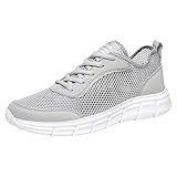 Herren-Turnschuhe, Netzstoff, atmungsaktiv, Laufschuhe, weich gepolstertes...