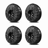 Ejoyous Ersatzradabdeckung, 4PCS Reifenabdeckungen, wasserdichte...