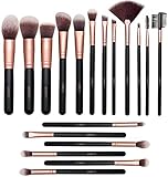 AMMIY 18pcs Premium Makeup Pinsel Set Gesicht und Auge Kunstpinsel für...