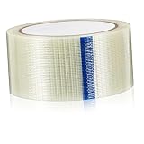 MUCKLILY 1Rolle Glasfaserband Starkes Pet Verpackungsband für Sichere...