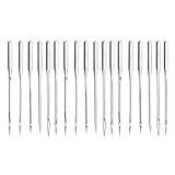 SEWOART 60 Stück Nähmaschinennadeln Universelle Nadeln mit Spitze...