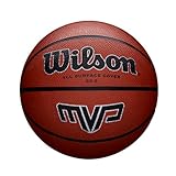 Wilson Unisex-Basketball, MVP, Orange, 7