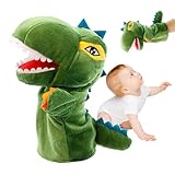 Dinosaurier-Puppen Hand,Dinosaurier-Puppen für Kinder,Plüsch-Handpuppen |...