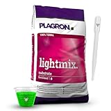 Plagron Lightmix 50L – Leicht vorgedüngte Erde mit Pipette & Messbecher