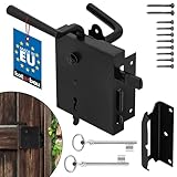 KOTARBAU® Kastenschloss 65mm Links Schwarz Pulverbeschichtet Schloss...