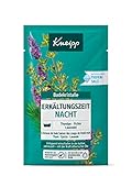 Kneipp Badekristalle Erkältungszeit Nacht - naturreines Badesalz der...