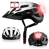 Dunlop Sports Fahrradhelm mit Licht - Sofort gesehen Werden - Ultraleichter...