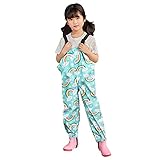 Regenhose Kinder Matschhose Mädchen Jungen Regenlatzhose Cartoon Drucken...