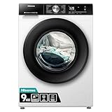 Hisense WF3S9043BW3 Waschmachine mit Dampffunkunktion, 9 kg, 1400 U,min,...