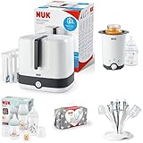 Bundle of NUK Vario Express Flaschensterilisator, NUK Thermo 3in1...