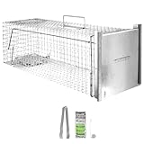 Petigi Tierfalle Lebendfalle für kleine bis mittelgroße Tiere wie Maus,...