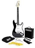 RockJam Full Size Electric Guitar Kit with 10-Watt Guitar Amp, Lessons,...