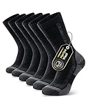 Ruixue Merino Wandersocken Herren & Damen, Outdoor Socken Trekkingsocken,...