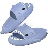 SHAINE Cloud Shark Slides Damen Hai Slippers Herren Sommer Haifisch...