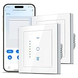 SMARTERCURRY Wlan Rolladenschalter, [7 Gen] Smart Rolladen Zeitschaltuhr,...