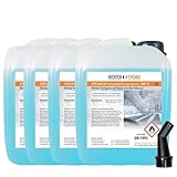 20L (4 x 5 Liter) Premium Scheibenfrostschutz -30°C Wischwasser Fertigmix...