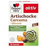 Doppelherz Artischocke + Olivenöl + Curcuma - Pflanzliches...