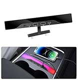 Vellhezy USB-Hub für Tesla Model 3/Y Zubehör 2024 2023 2022 2021,...