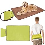 Adiwo Faltbare wasserdichte Haustier Decke, 100 x 70cm Camping Decke Hund...