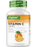 Vitamin C 1000mg - 365 Tabletten im Jahresvorrat - Time Released Effekt -...