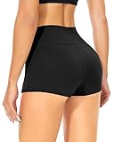 TNNZEET Radlerhose Damen Hohe Taille Shorts Bauchweg Hotpants Kurze...