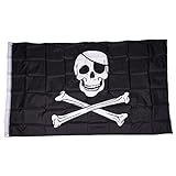 Guindxan Piratenflagge und gekreuzte Knochen, Rodger, 1,5 x 91,4 cm