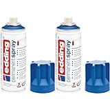 e-5200 permanent Spray enzian blau. RAL5010 DE/FR/IT (Packung mit 2)