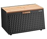 Brotbox Brotkasten Brotkiste Holz Edelstahl Brotkorb KLAUSBERG KB-7467...