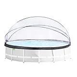 EXIT Toys Poolabdeckung ø488cm - Für Intex/Bestway Pools - Hält Wasser...