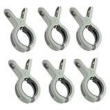Carreuty 6PCS Große Klammern Grün, Handtuchklammern für Strandliegen,...