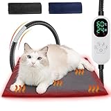 Angelpet Haustier Heizkissen M 45x45cm – Heizdecke für Hunde & Katzen,...