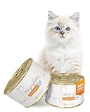 Lucky-Kitty Katzenfutter Nass, 95% ganzer Hering I Katzenfutter ohne...