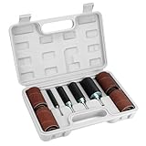 QWORK® 20 Stück Schleifwalzen Schleifhülsen Set, 4 Größen...