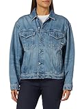 G-STAR RAW Damen Oversized Jacke, Blau (sun faded air force blue...