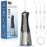 Glracd Munddusche Testsieger 2025, 350ml Wassertank Water Flosser, 2500 mAh...
