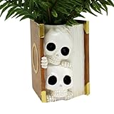Gothic-Blumentopf, Totenkopf-Blumentöpfe für Pflanzen, Blumentopf |...