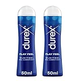 Durex Play Feel Gleitgel auf Wasserbasis - Leichtes, seidiges Gleitmittel...