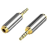 2.5mm auf 3.5mm klinke adapter, 2.5mm Male to 3.5mm Female Audio Adapter,...