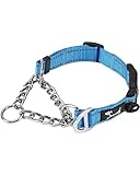 PETTOM Hundehalsband, Verstellbare Reflektierende Hunde Halsband mit...