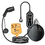 Hanstars Typ 2 Ladekabel 3.7KW, 16A, 5m Kabel–EV Ladekabel, Ladekabel Typ...