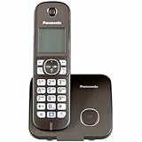 Panasonic KX-TG6811GA DECT Schnurlostelefon (strahlungsarm, Eco-Modus GAP...