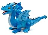 Uni-Toys - Drache blau - 40 cm (Länge) - Plüsch-Fabeltier - Plüschtier,...