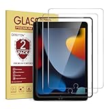 OMOTON 2 Stück Panzer Schutz Glas für iPad 9 (2021)/ iPad 8 (2020)/ iPad...