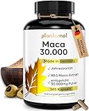 30.000mg pro Kapsel - 365 Maca Kapseln hochdosiert - 750mg Maca-Extrakt...