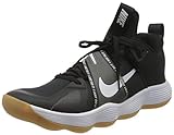 Nike Volleyballschuhe für Erwachsene, Uni, Schwarz, 35.5 EU
